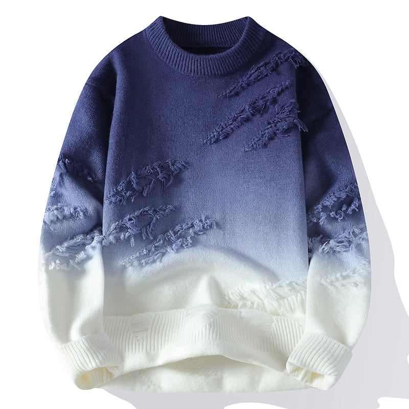 Alberto Edge Ombre Sweater