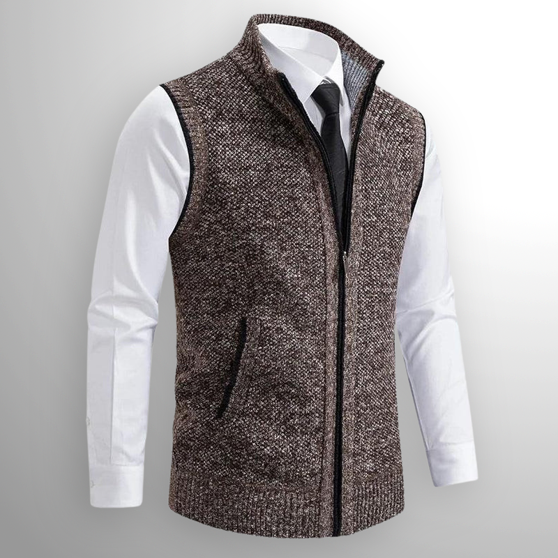 Felice Full-Zip Sweater Vest