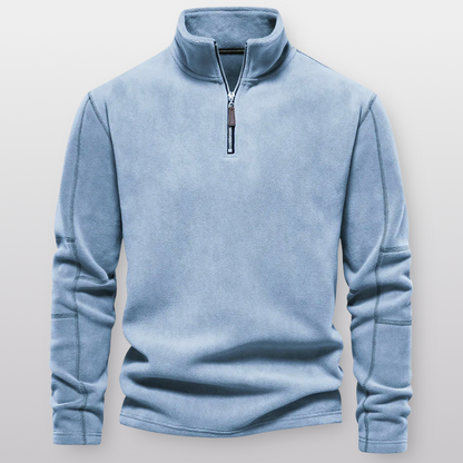 Alberto Quarter-Zip Fleece Pullover