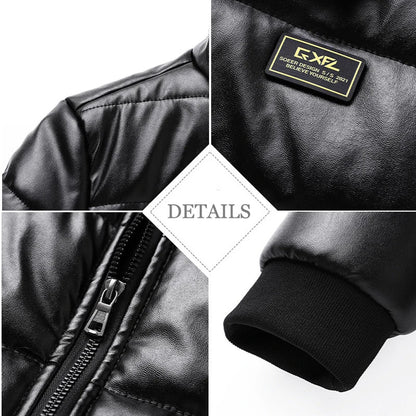 Emilio Hybrid Leather Thermal Jacket