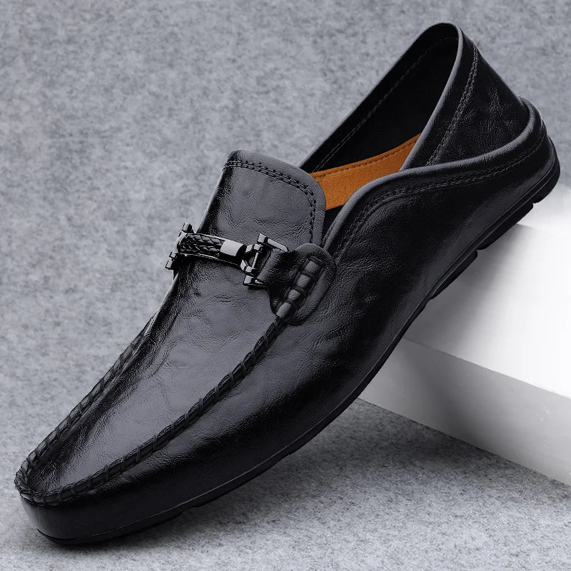 Francesco Leather Loafers