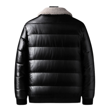 Emilio Hybrid Leather Thermal Jacket