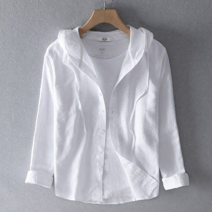 Annamaria Cotton Hoodie Shirt