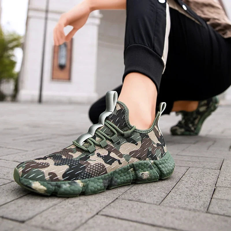 Sandro Camo Sneakers