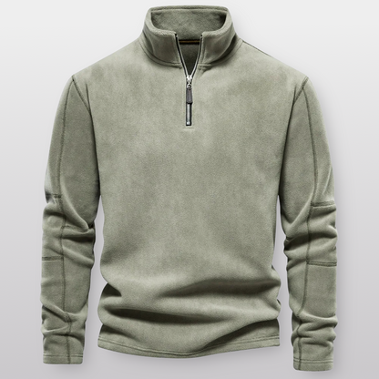 Alberto Quarter-Zip Fleece Pullover