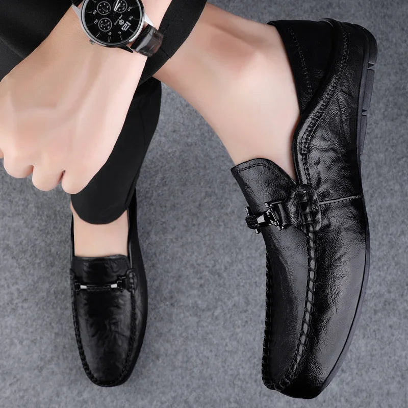 Francesco Leather Loafers