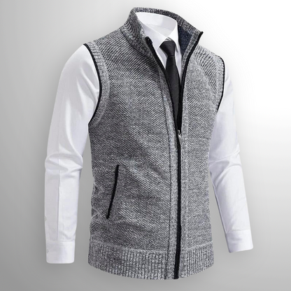 Felice Full-Zip Sweater Vest