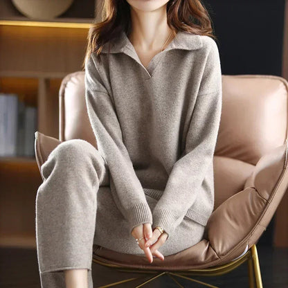 Romina Relaxed-Fit Cashmere Set