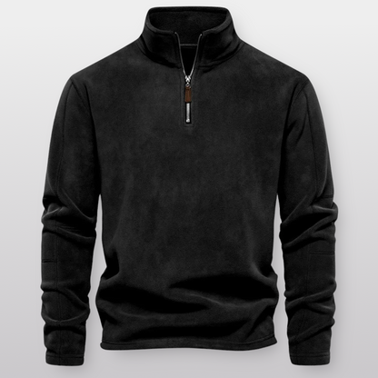 Alberto Quarter-Zip Fleece Pullover