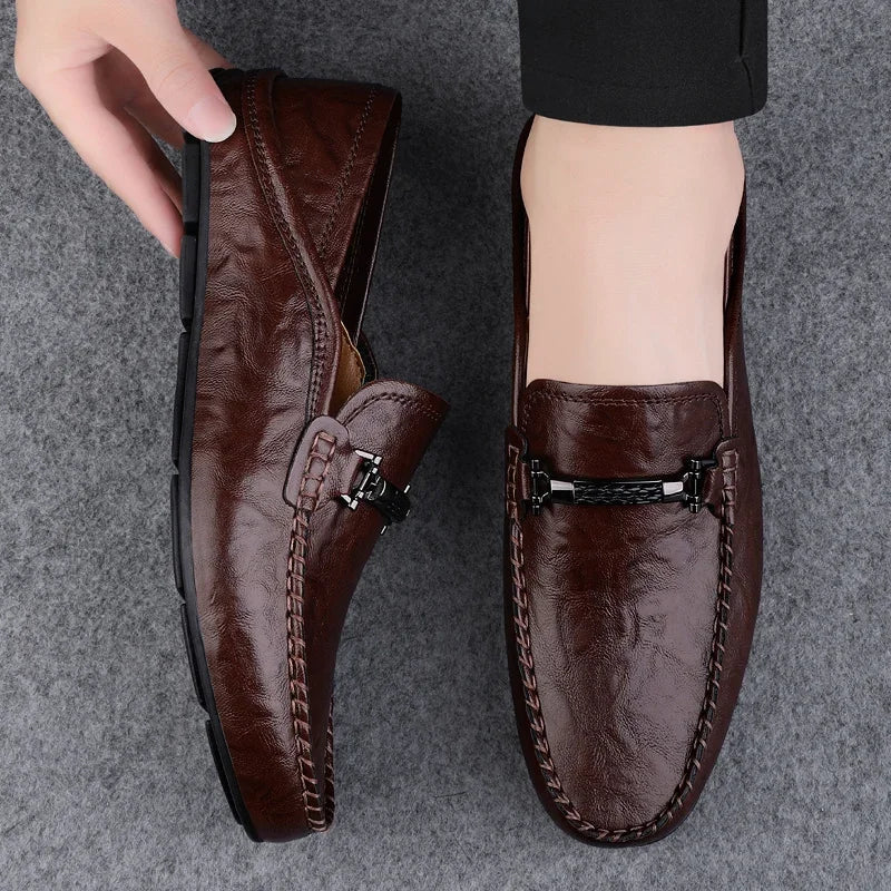 Francesco Leather Loafers