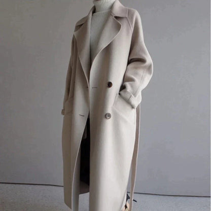 Brigida Longline Wool Coat