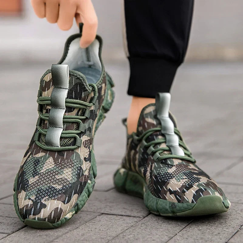 Sandro Camo Sneakers