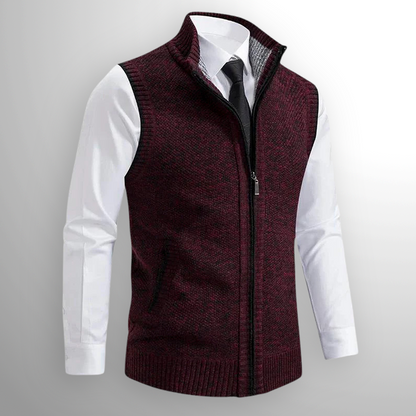 Felice Full-Zip Sweater Vest