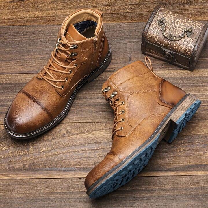 Edoardo Leather Boots