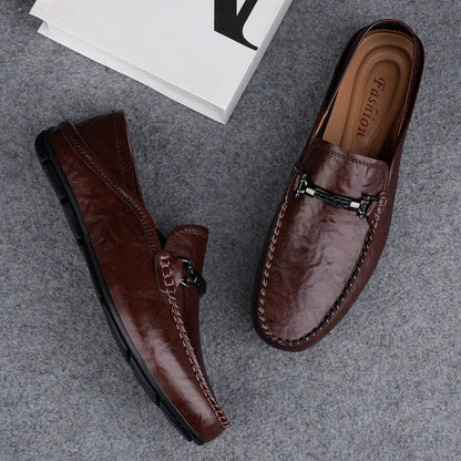 Francesco Leather Loafers