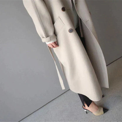 Brigida Longline Wool Coat