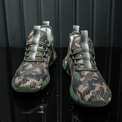 Sandro Camo Sneakers