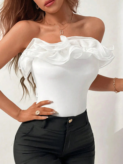 Marta Strapless Chic Top