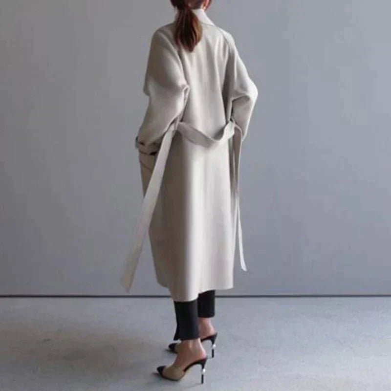 Brigida Longline Wool Coat