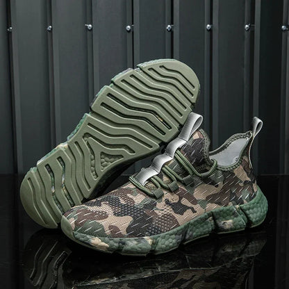 Sandro Camo Sneakers