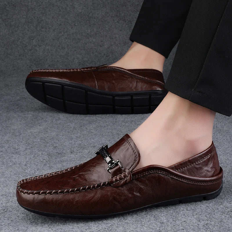 Bruno Leather Loafers