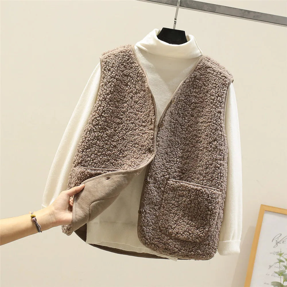 Carlina Versatile Chic Wool Vest