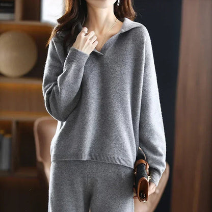 Romina Relaxed-Fit Cashmere Set