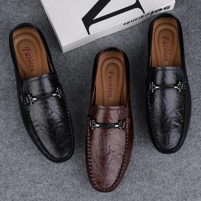 Bruno Leather Loafers