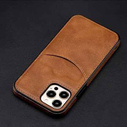 Gianni Leather iPhone Case