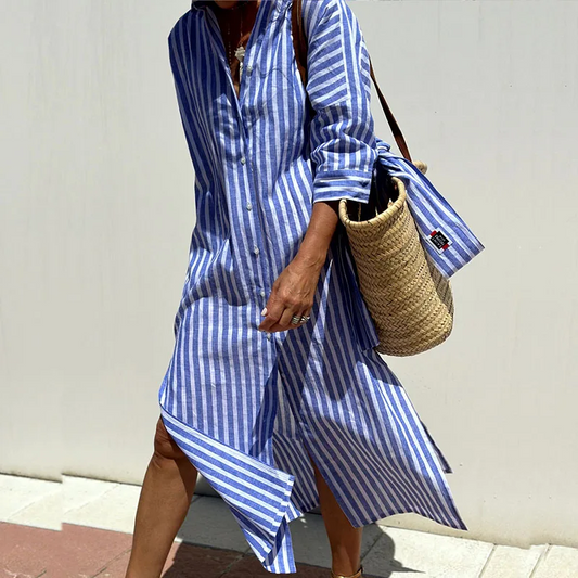 Giada Striped Dress Shirt