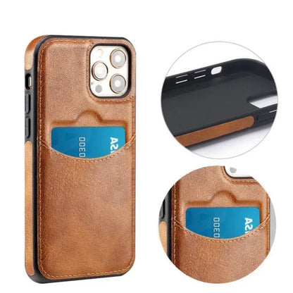 Gianni Leather iPhone Case