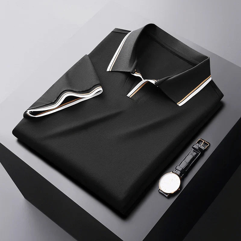 Adriano Prestige Silk Polo Shirt