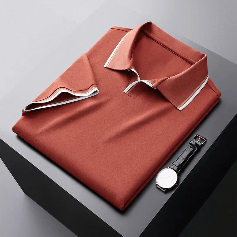 Adriano Prestige Silk Polo Shirt