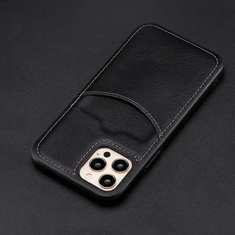 Gianni Leather iPhone Case