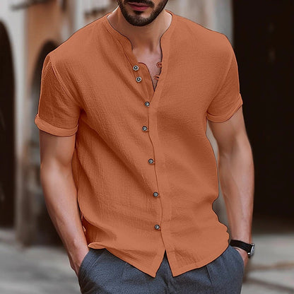 Eugenio Cove Retro Linen Shirt