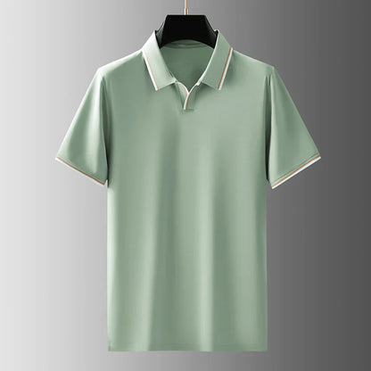 Adriano Prestige Silk Polo Shirt