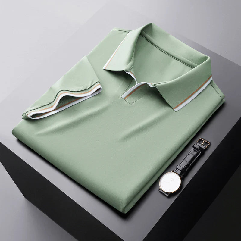 Adriano Prestige Silk Polo Shirt