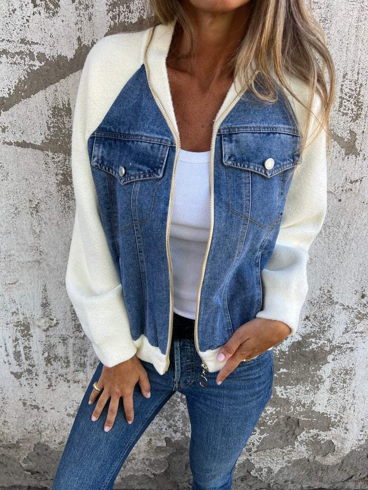 Sofia Stylish Denim Jacket