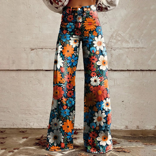 Lola Boho Floreal Pants