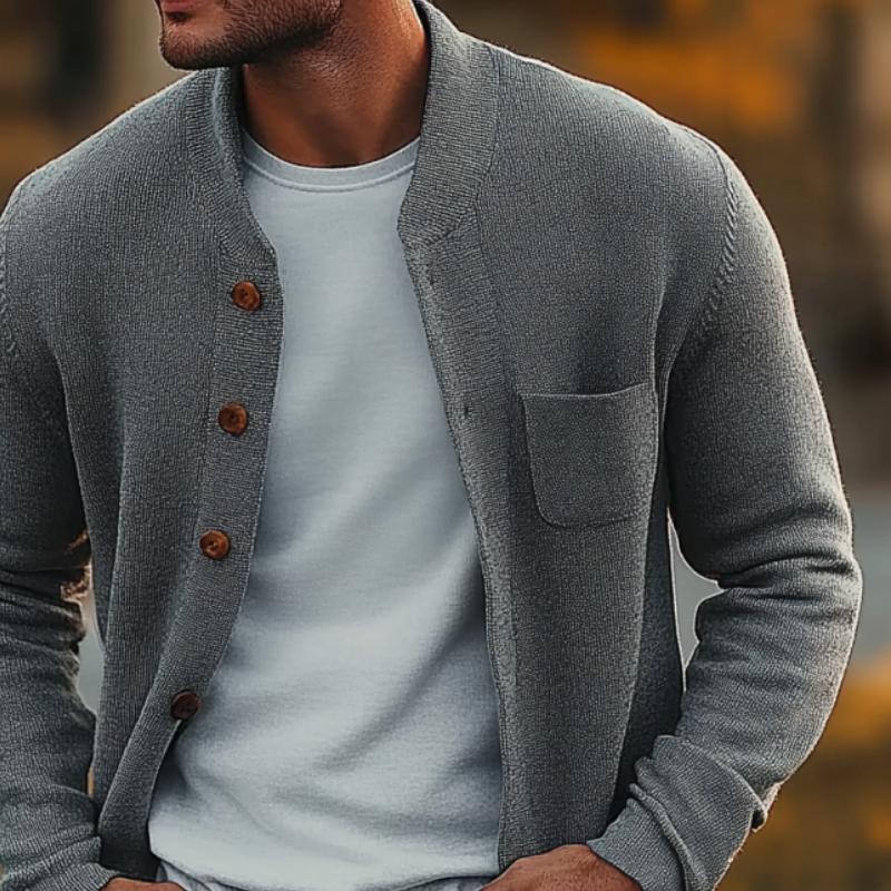 Carlo Retro Knitted Cardigan